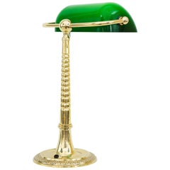 Art Deco Banker Lamp Vienna Around 1920s