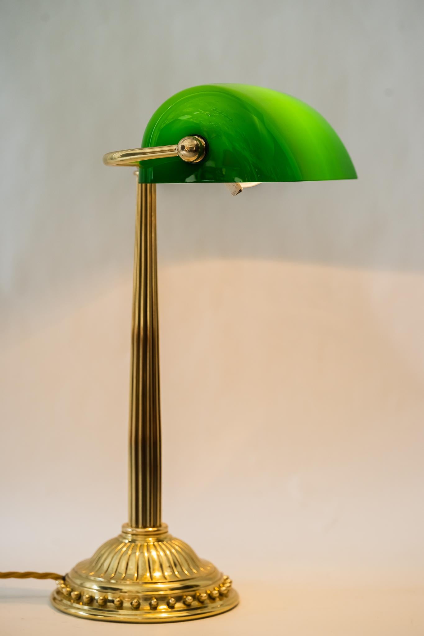 Art Deco Banker Table Lamp Around 1920s 7