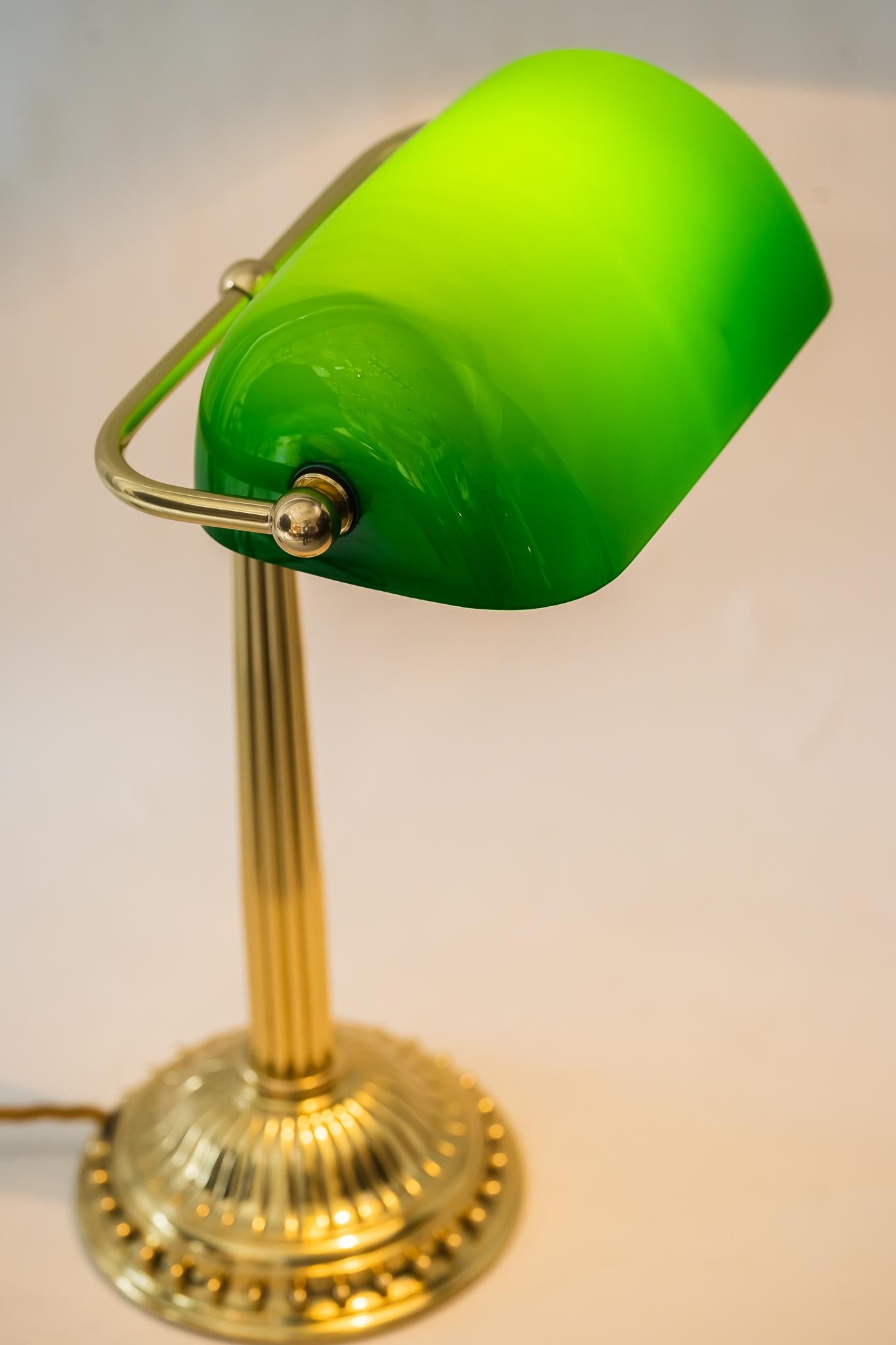 Art Deco Banker Table Lamp Around 1920s 8