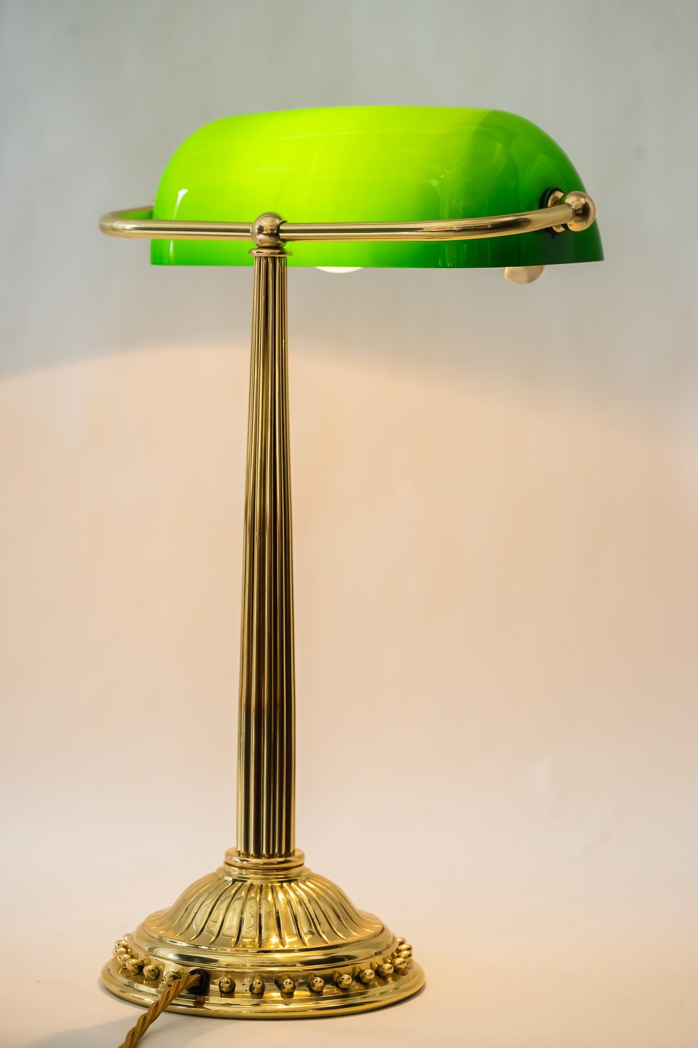 Art Deco Banker Table Lamp Around 1920s 9