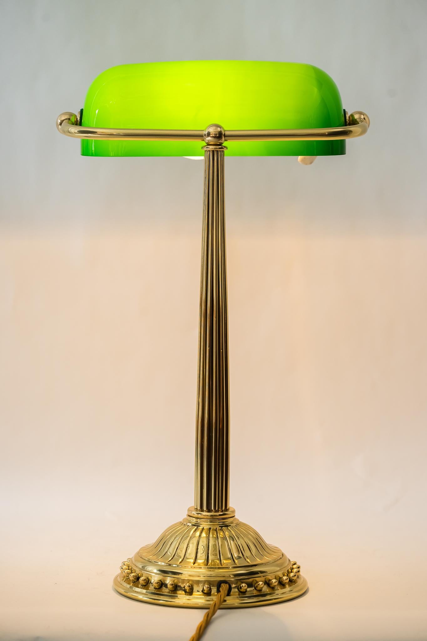 Art Deco Banker Table Lamp Around 1920s 10