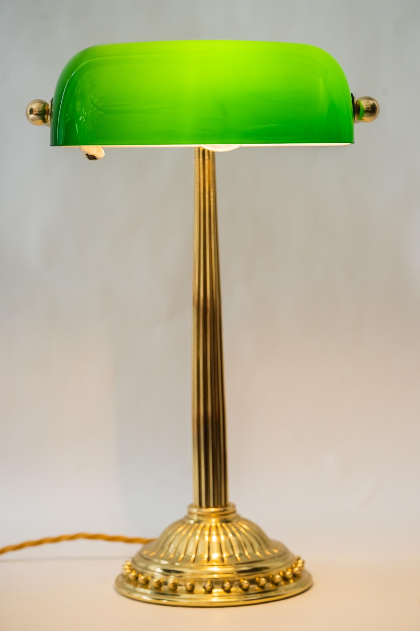 Art Deco Banker Table Lamp Around 1920s 11