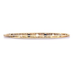 Art Deco Bar Brooch Sapphires & Diamonds