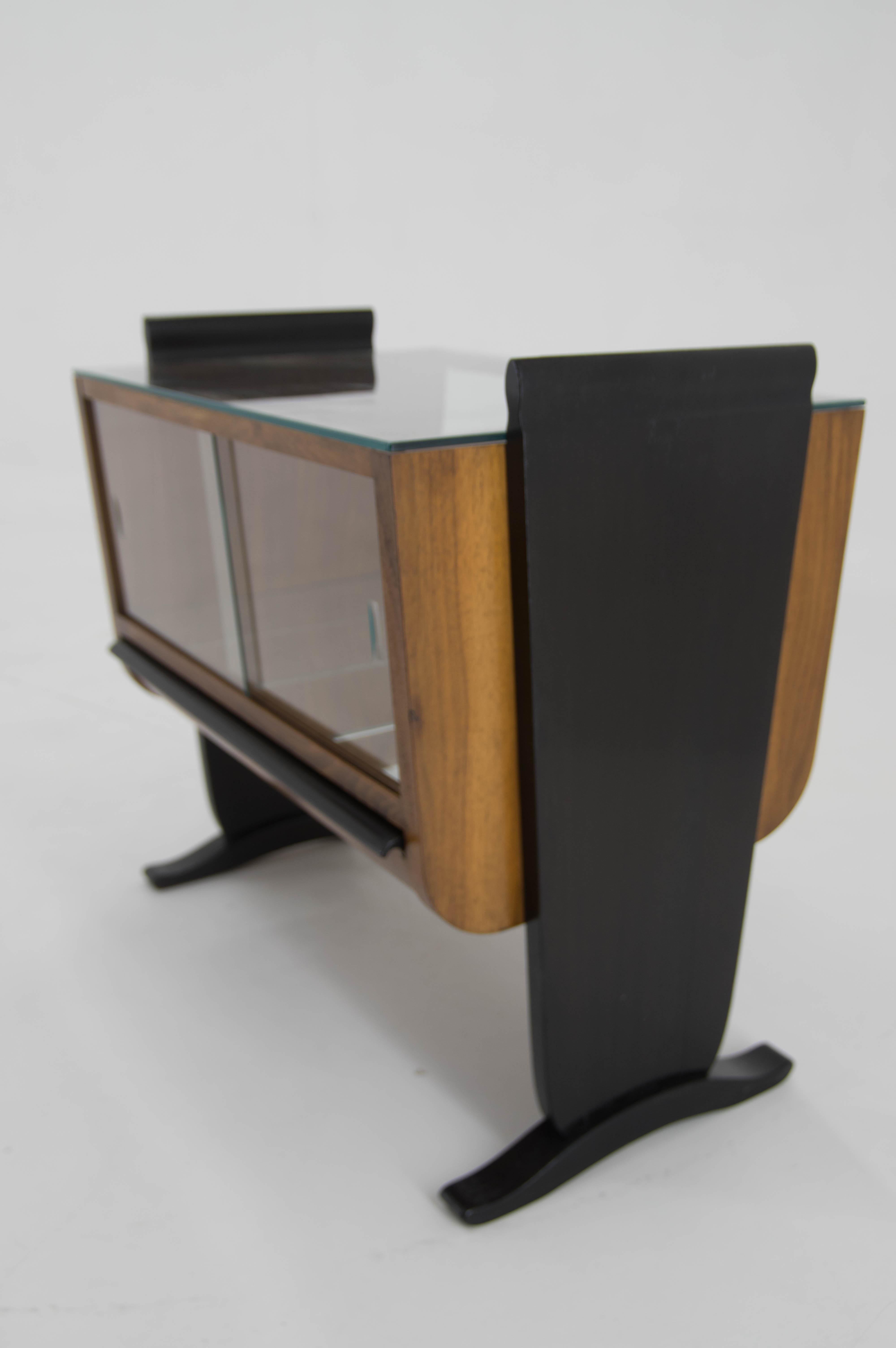 Art Deco Bar by UP Zavody, 1930s, Three Items Available For Sale 2