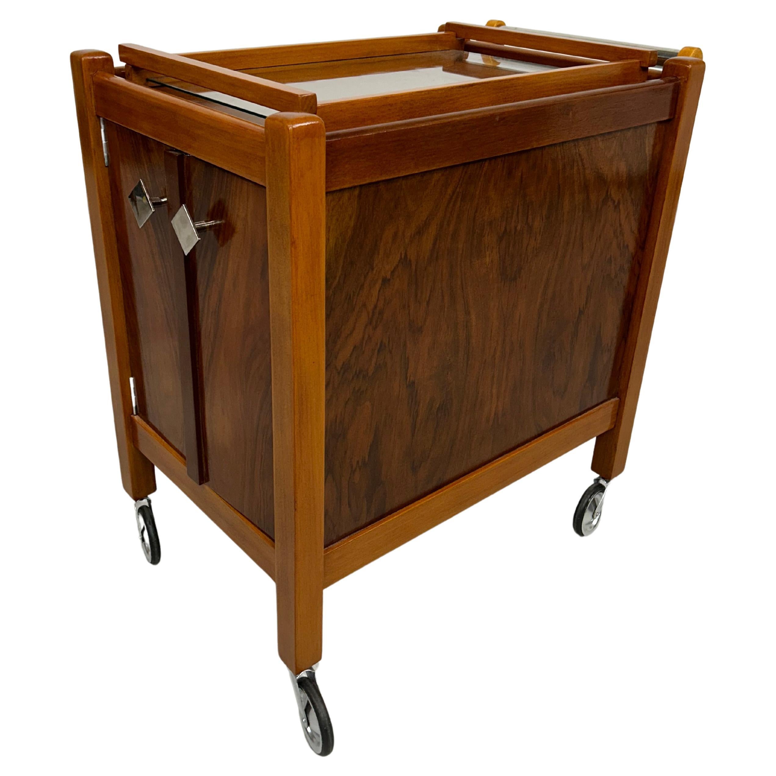 Art deco bar cabinet