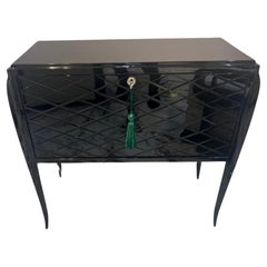 Art Déco Bar Cabinet with inside Mirrow by Jean Pascaud, 1930s