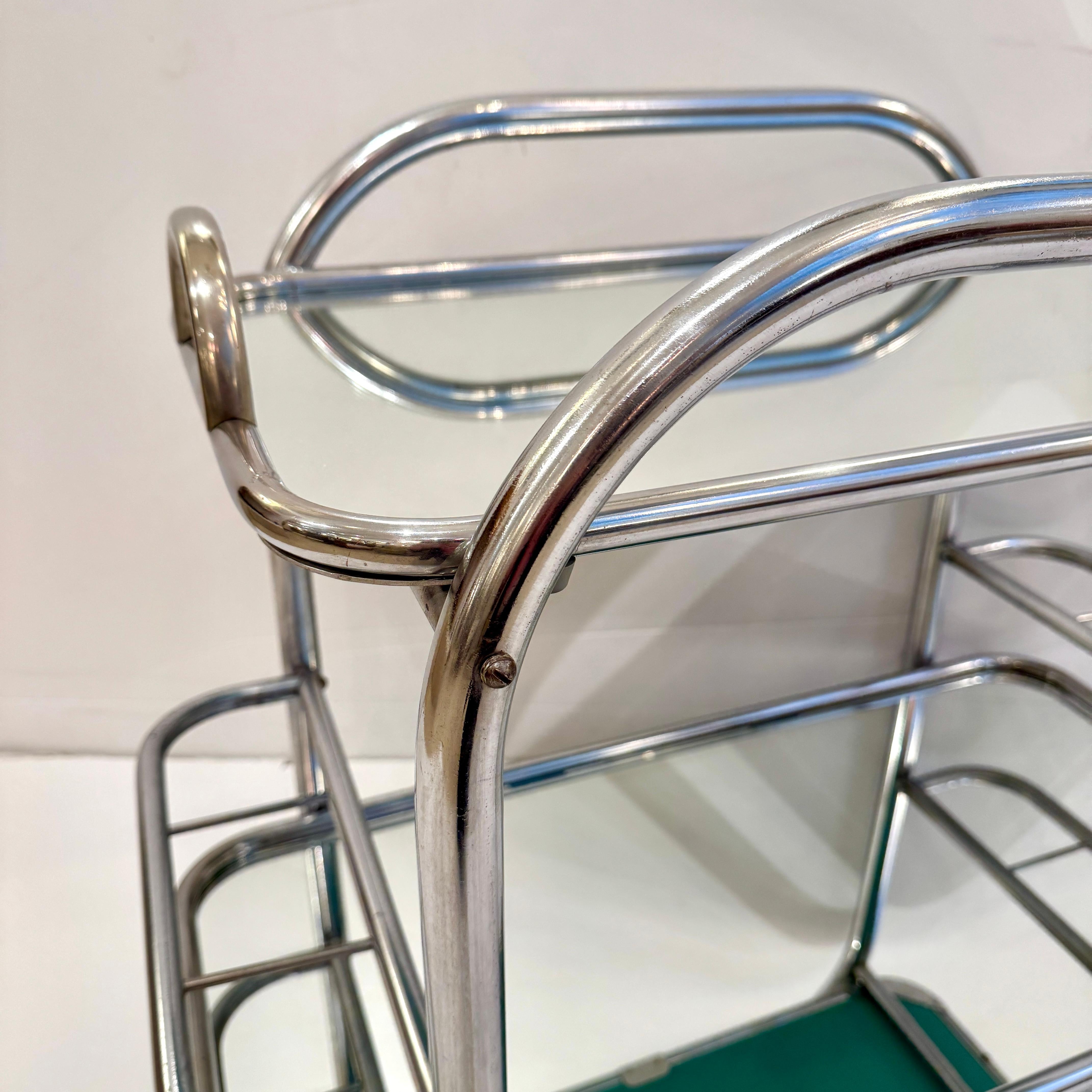 Français Chariot de bar Art Déco conçu par Robert Mallet-Stevens, France en vente