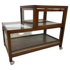 Art deco bar cart