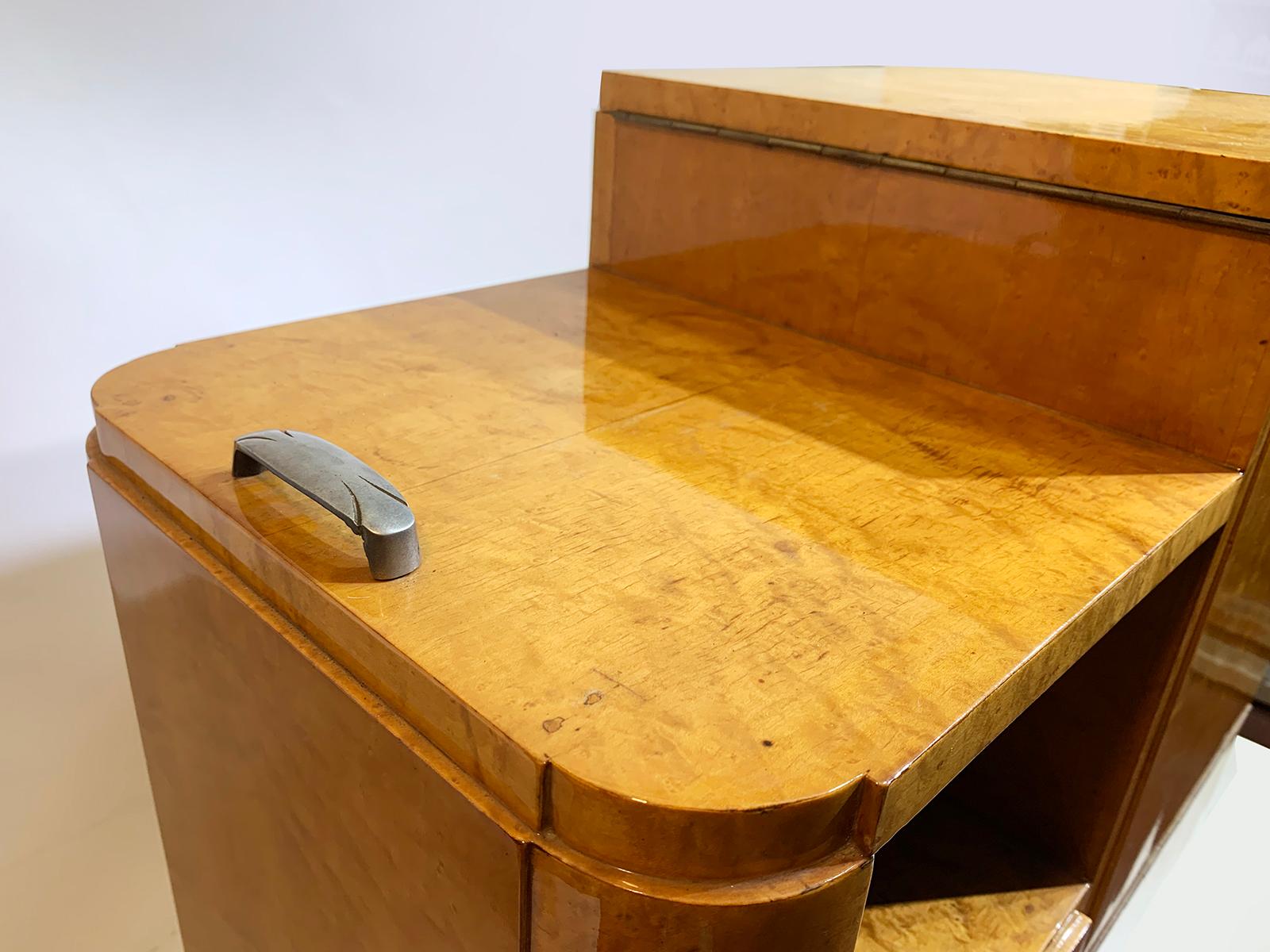 Art Deco Bar Cart, France, circa 1940 For Sale 2