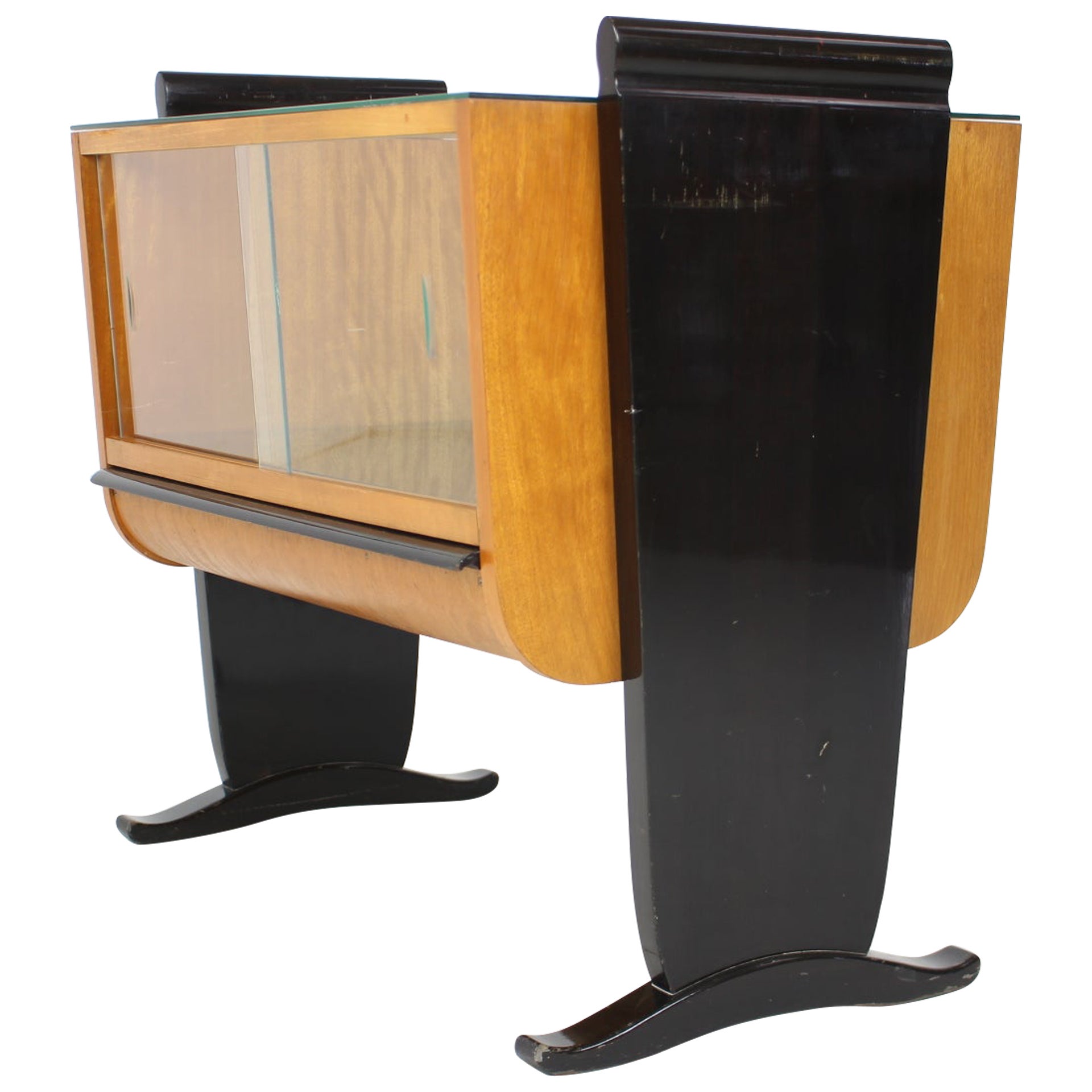 Art Deco Bar Designed by Jindřich Halabala, 1930's