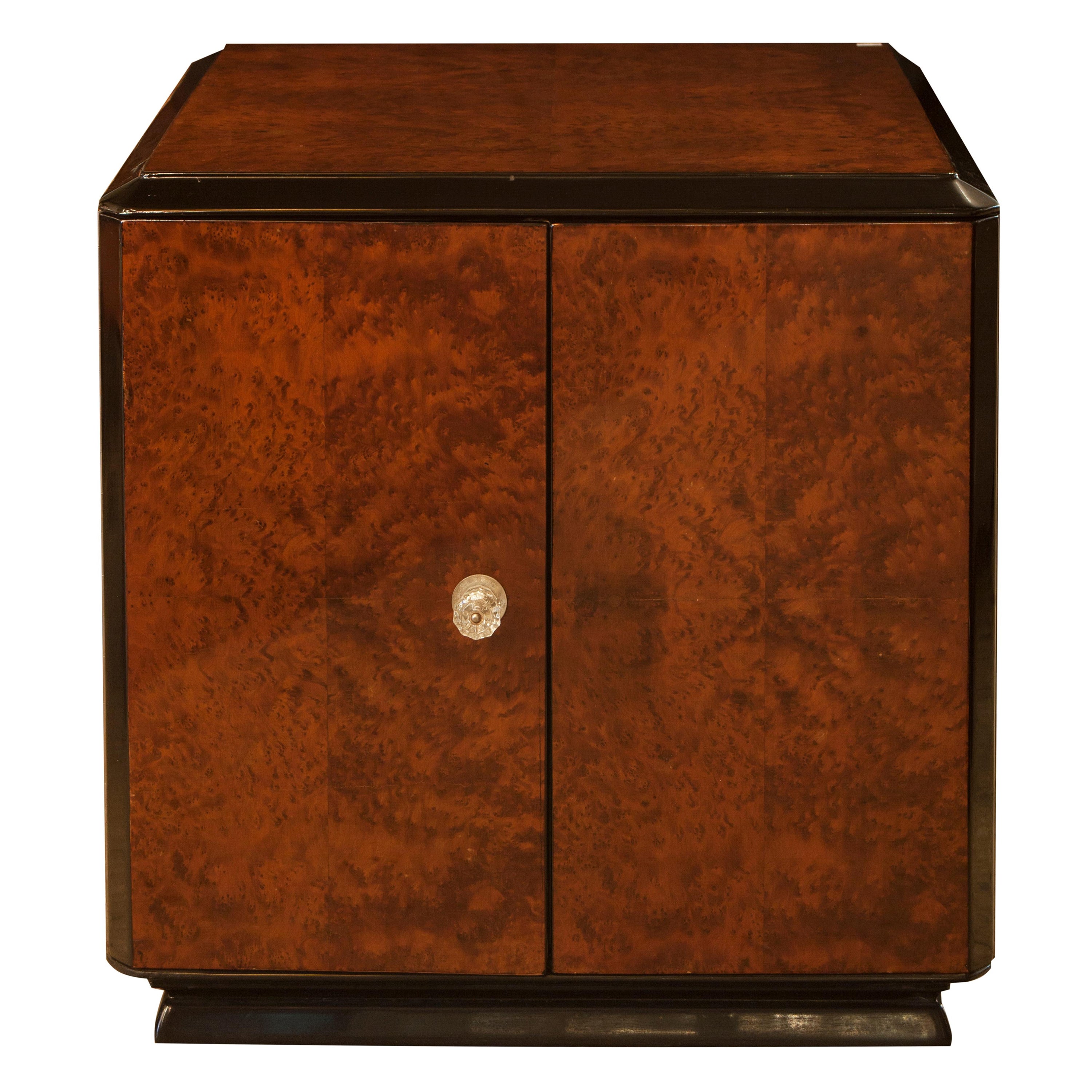 Bar Art Deco in Wood, porta dei due lati opposti, 1920, francese
