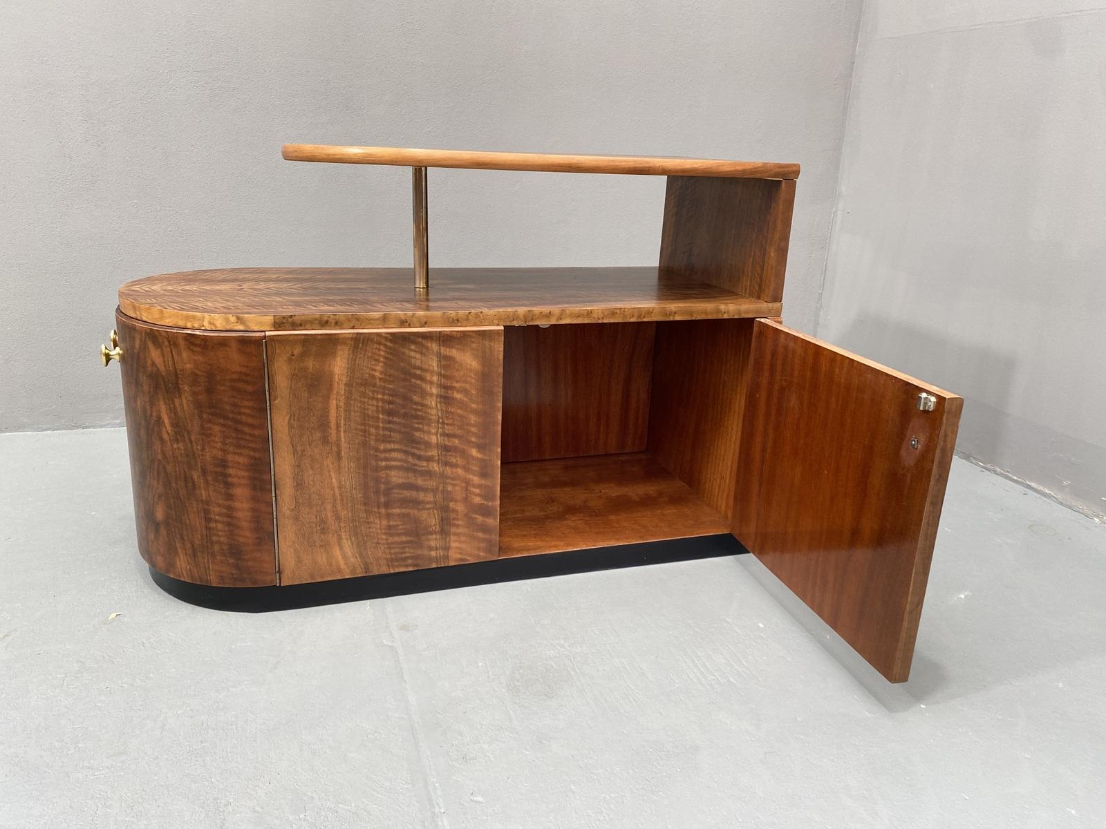 Bar ou buffet ART DECO, années 1930, Tchécoslovaquie 9