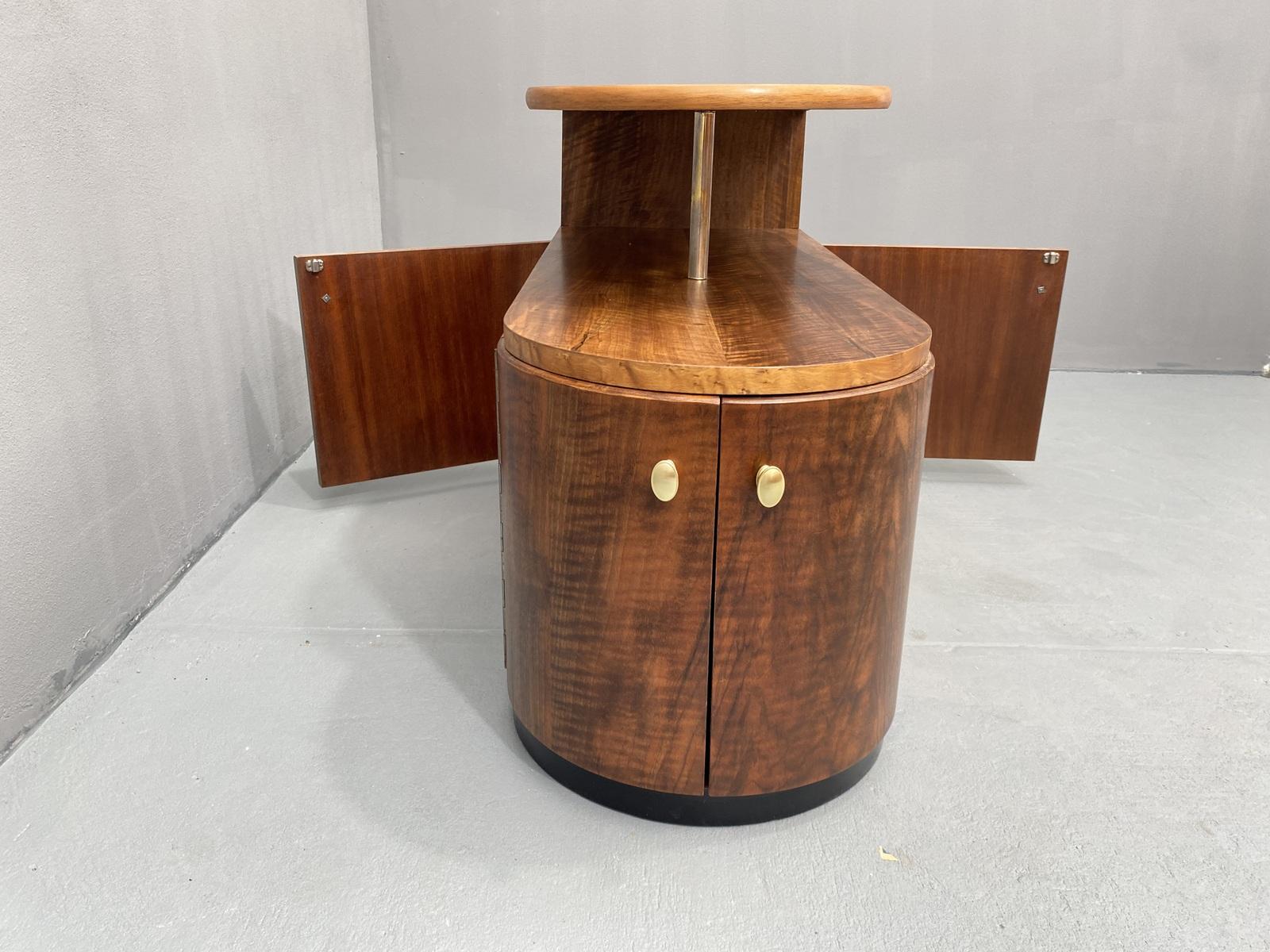 Bar ou buffet ART DECO, années 1930, Tchécoslovaquie 10
