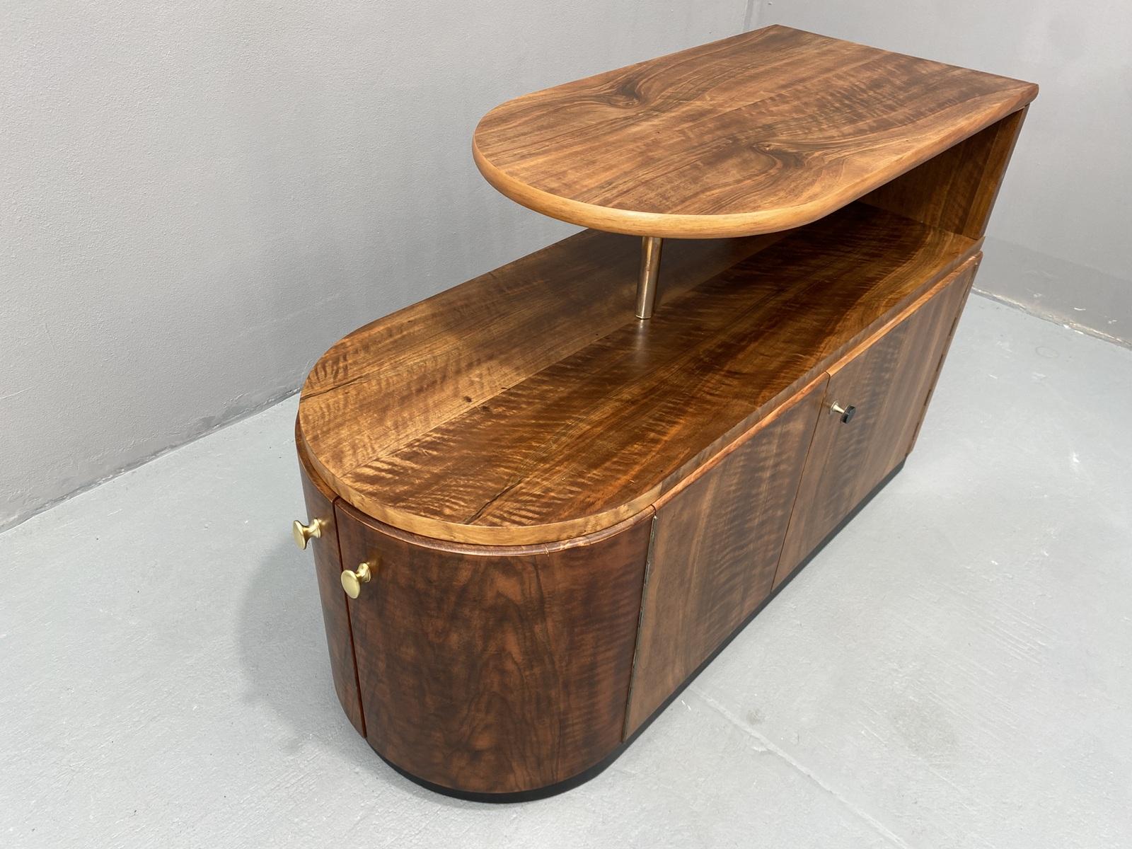 20ième siècle Bar ou buffet ART DECO, années 1930, Tchécoslovaquie