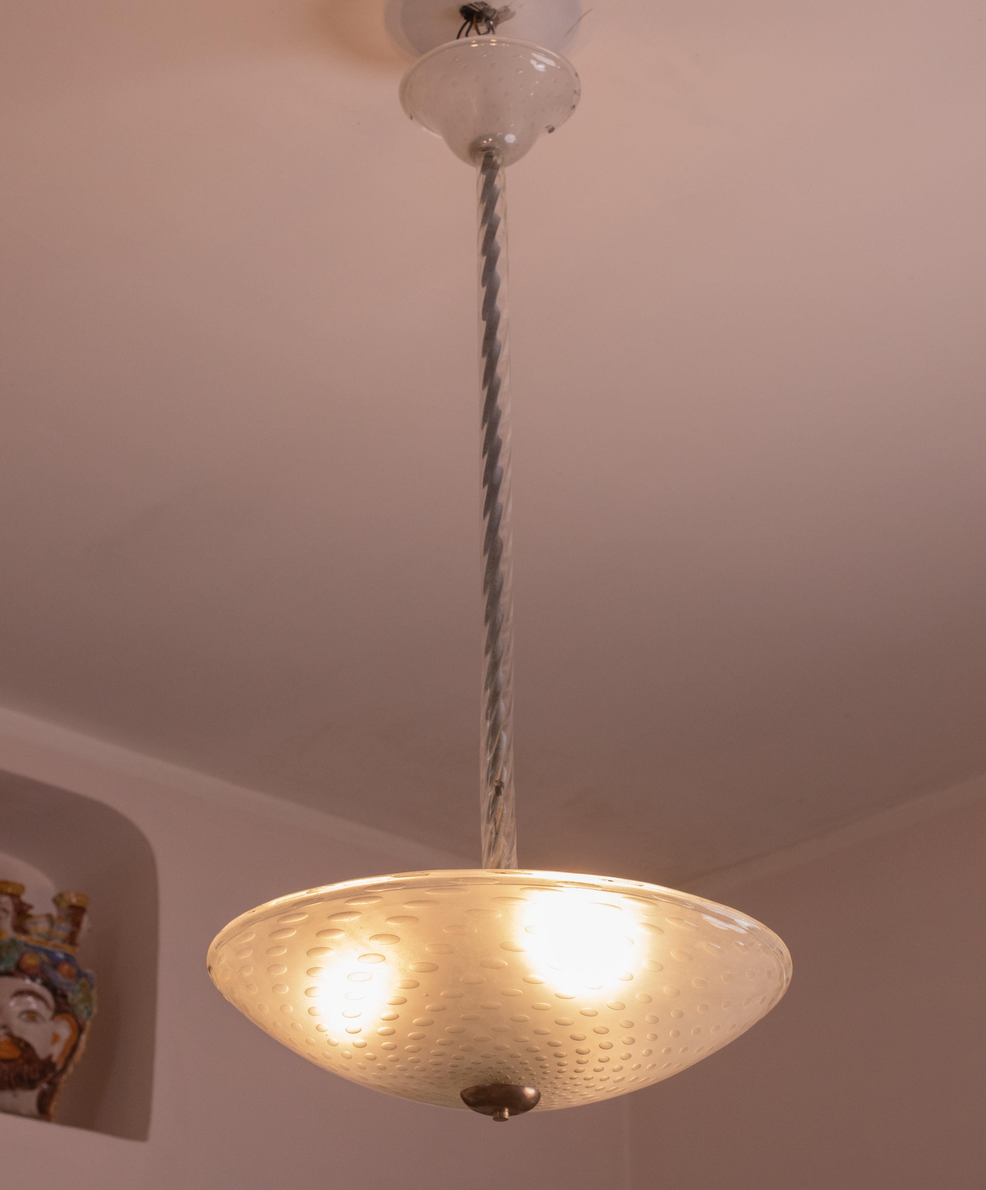 Stunning Murano chandelier with 