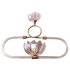 Art Decò Barovier & Toso Pendant Light Chandelier Murano Glass, 1940s
