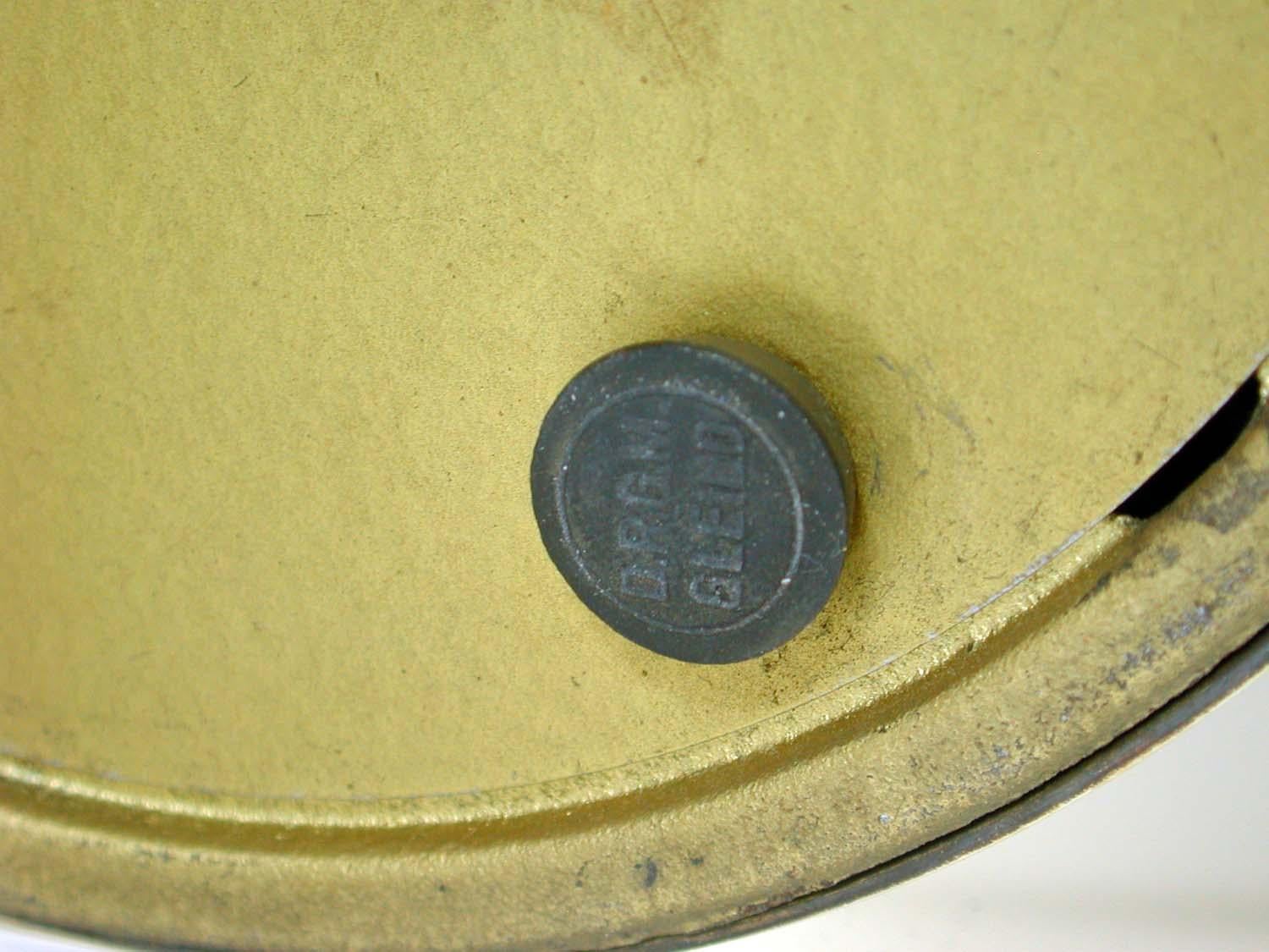 Ottone Lampada da tavolo in ottone Bauhaus GLEIBO di Hillebrand, Germania anni '30 in vendita