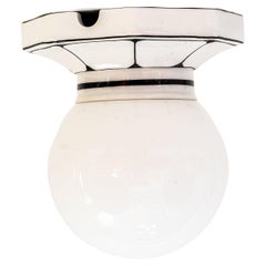 Art Deco Bauhaus-Decken- oder Wandleuchte um Deutschland, 1920er Jahre