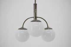 Art Deco Bauhaus Chrome Pendant, 1930s