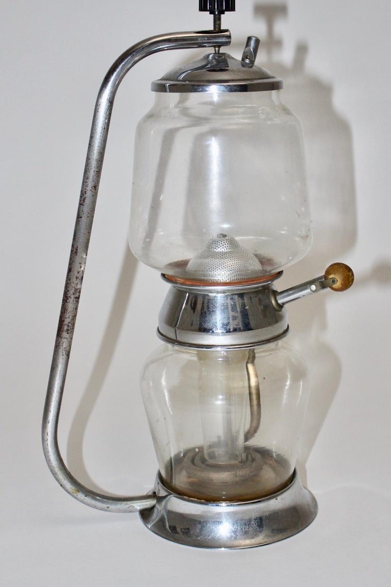 Antique vintage Hungarian vacuum coffee maker from 1920’ Art Deco SUPERB  RARE!