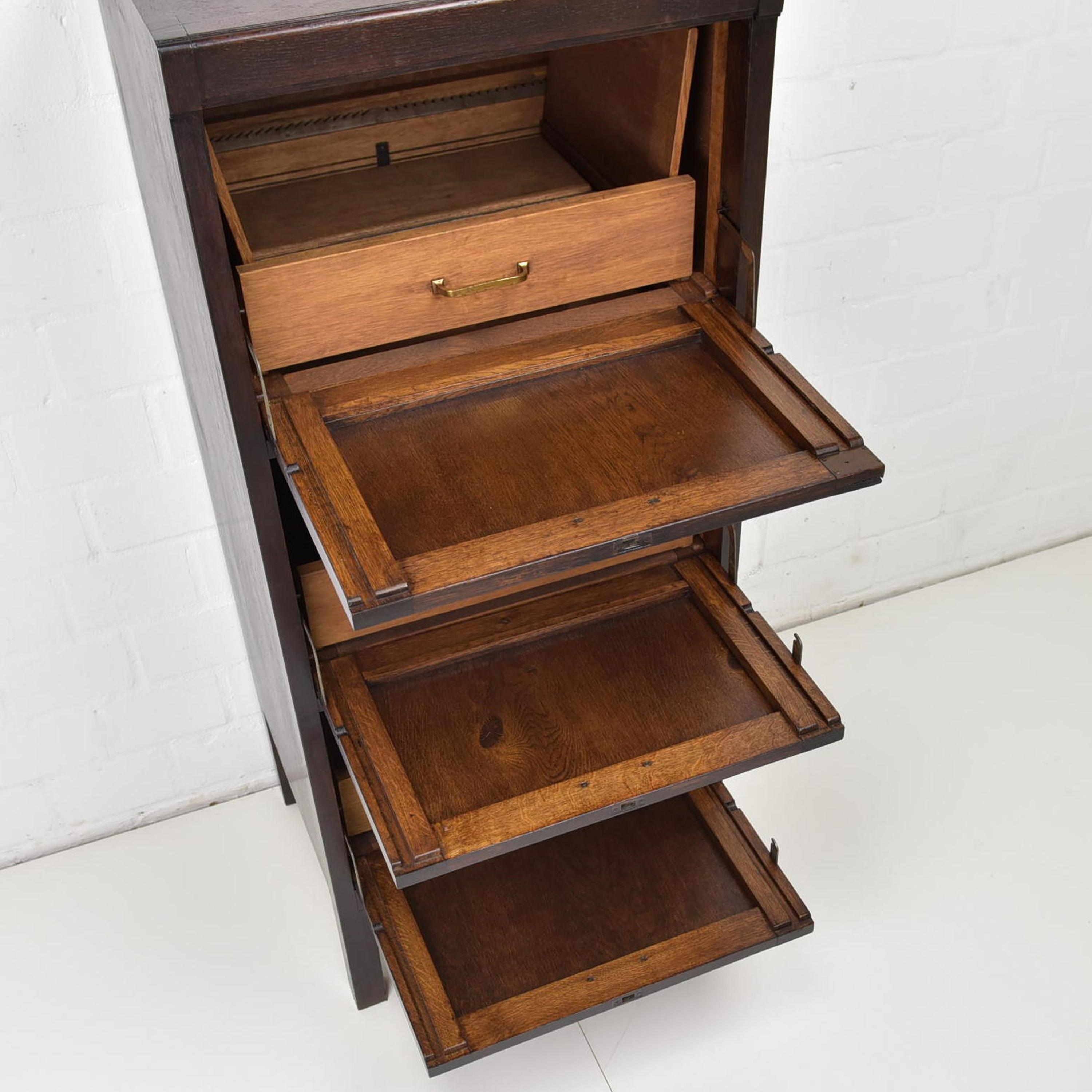 20th Century Art Deco Bauhaus File Cabinet / Drawer Cabinet, 1930 For Sale