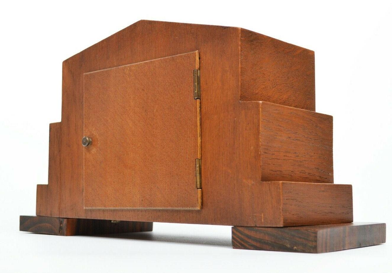 20th Century Art Deco Bauhaus German Mantel Clock, c1930