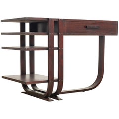 Art Deco Bauhaus Gilbert Rohde (attr.) for Heywood Wakefield Wood Desk