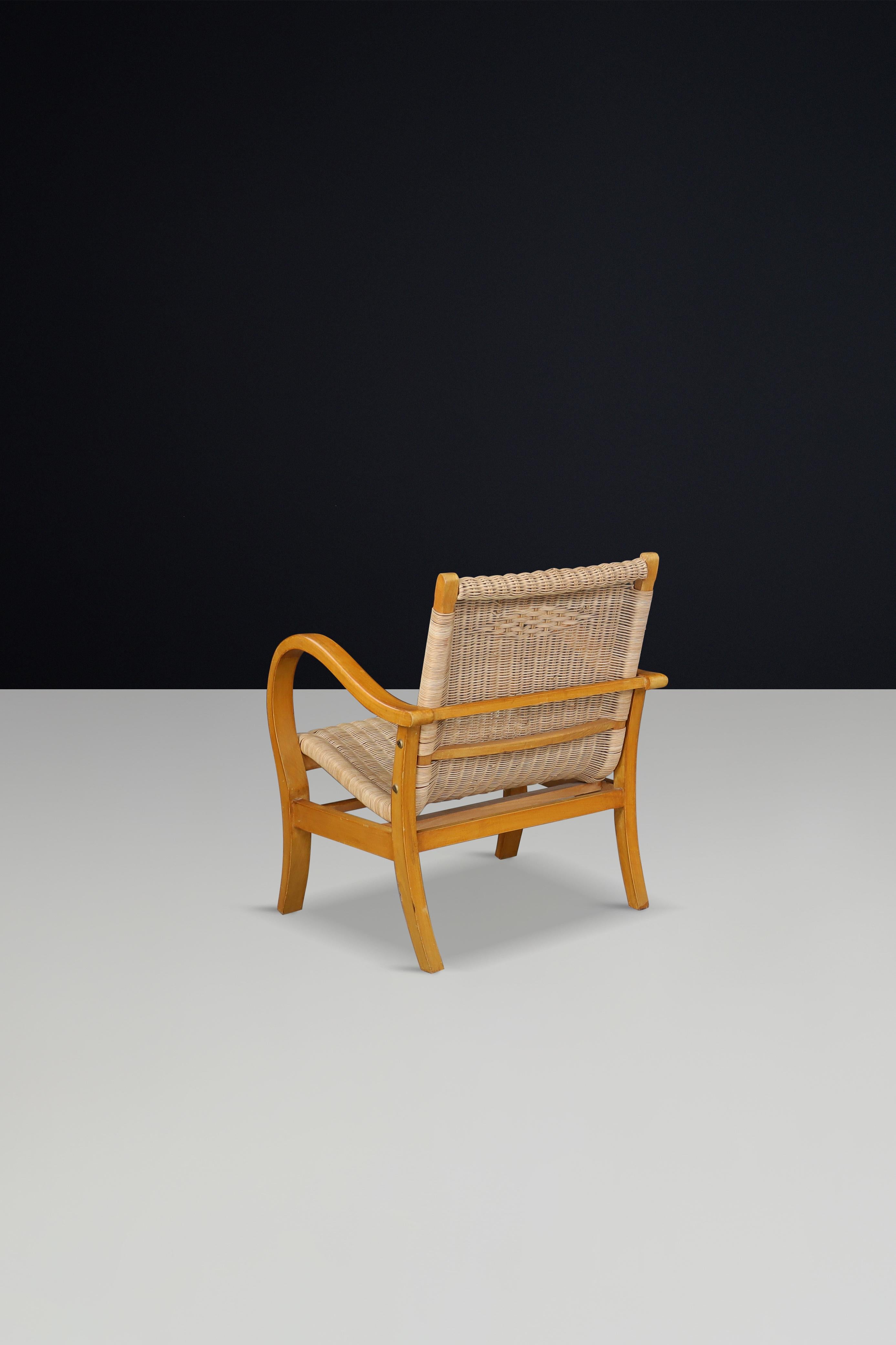 Art Deco Bauhaus Lounge Chairs by Erich Dieckmann, Germany, 1930 For Sale 5