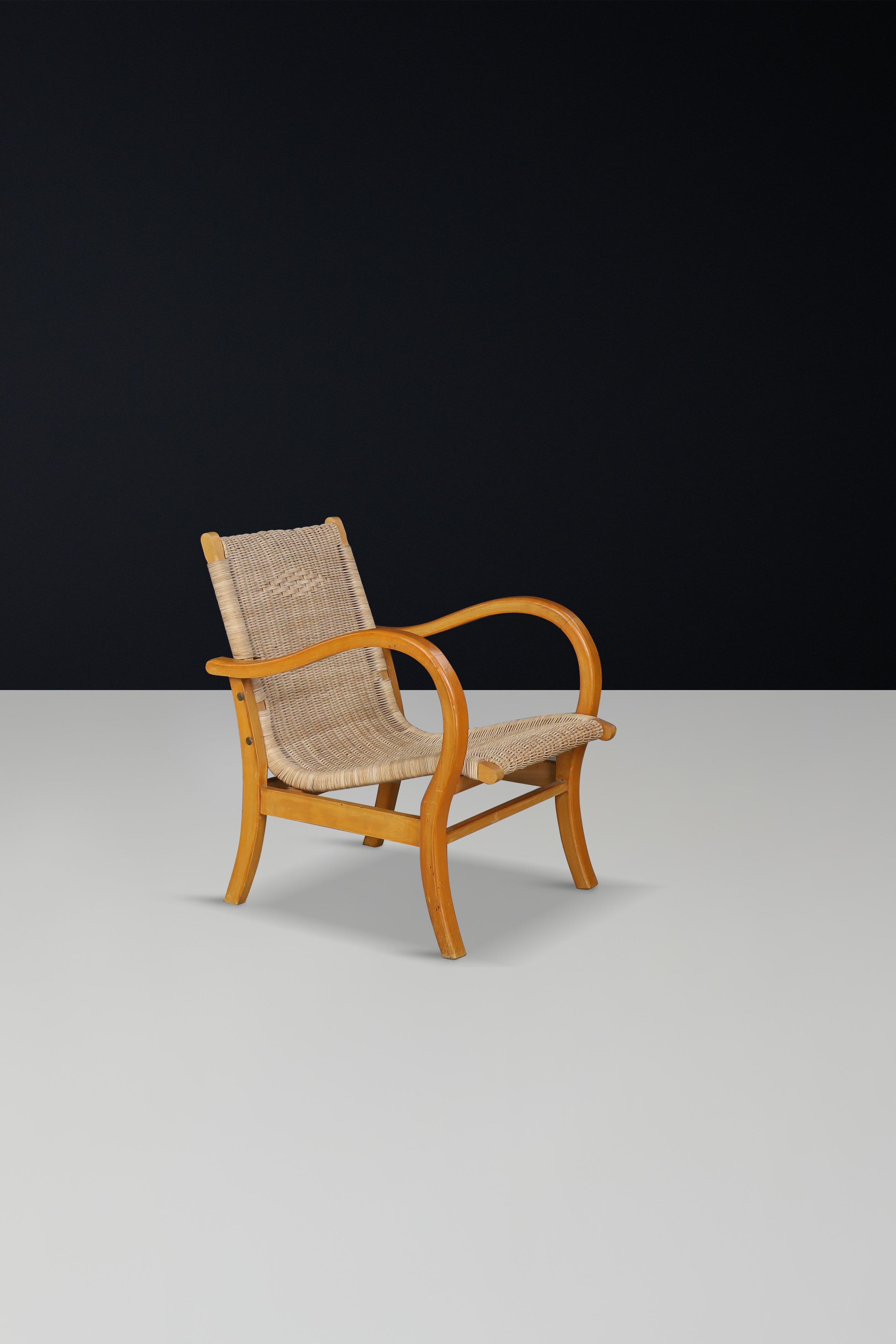Art Deco Bauhaus Lounge Chairs by Erich Dieckmann, Germany, 1930 For Sale 2