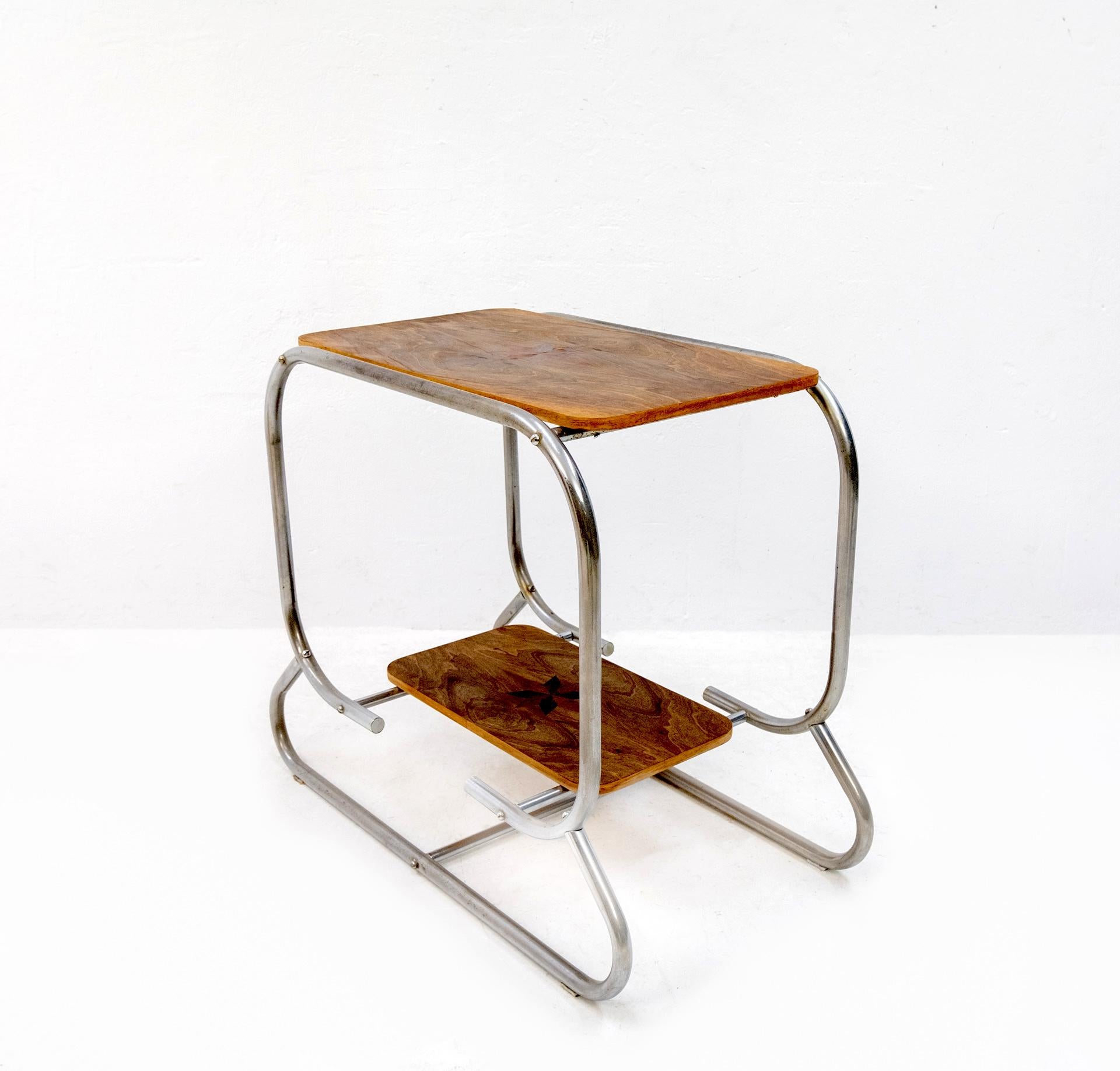 Dutch Art Deco Bauhaus Side Table, 1920-1930 For Sale