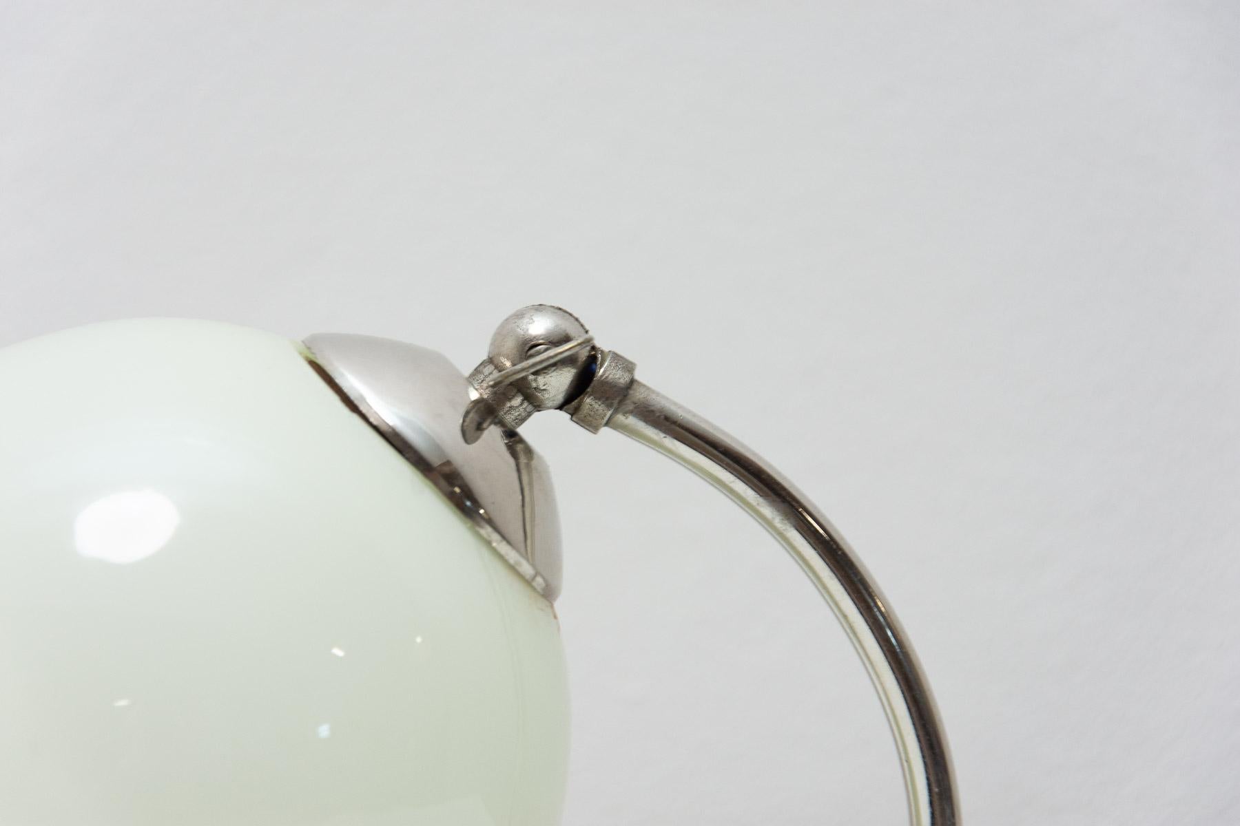 ART DECO, Bauhaus table lamp, 1930´s, Bohemia For Sale 4