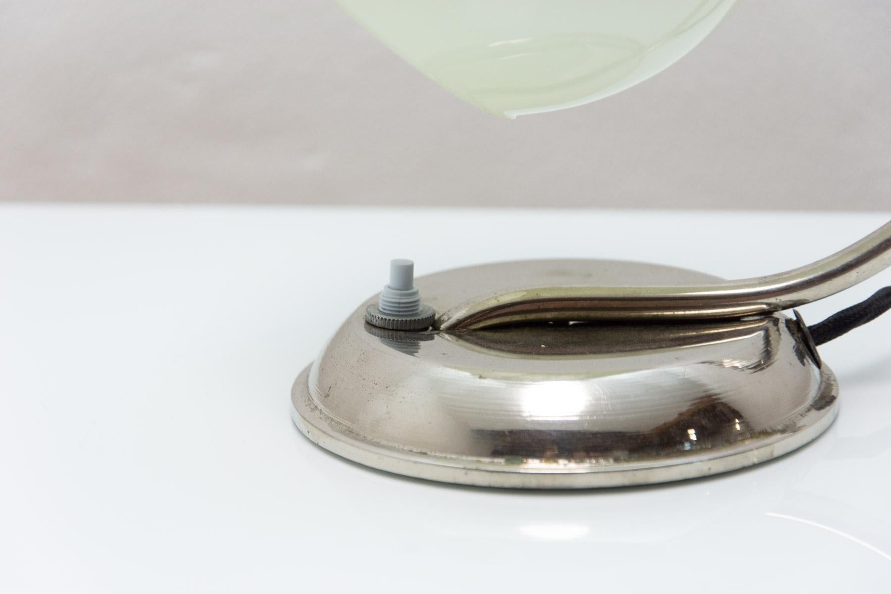 ART DECO, Bauhaus table lamp, 1930´s, Bohemia For Sale 3