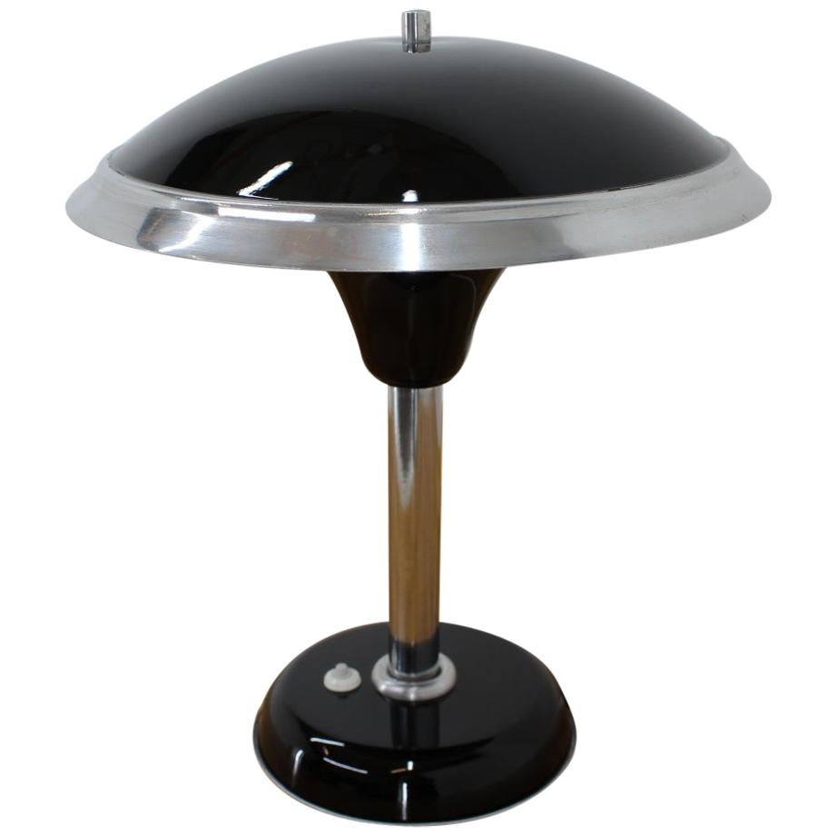 Art Deco Bauhaus Table Lamp Designed by Max Schumacher, 1930s