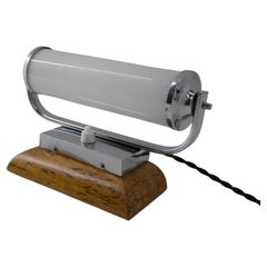 Art Deco / Bauhaus Tubular Table Lamp, 1930s, Restored