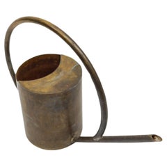 Art Deco Bauhaus  Watering Can in Massive Brass, 1930s / 1940s Germany