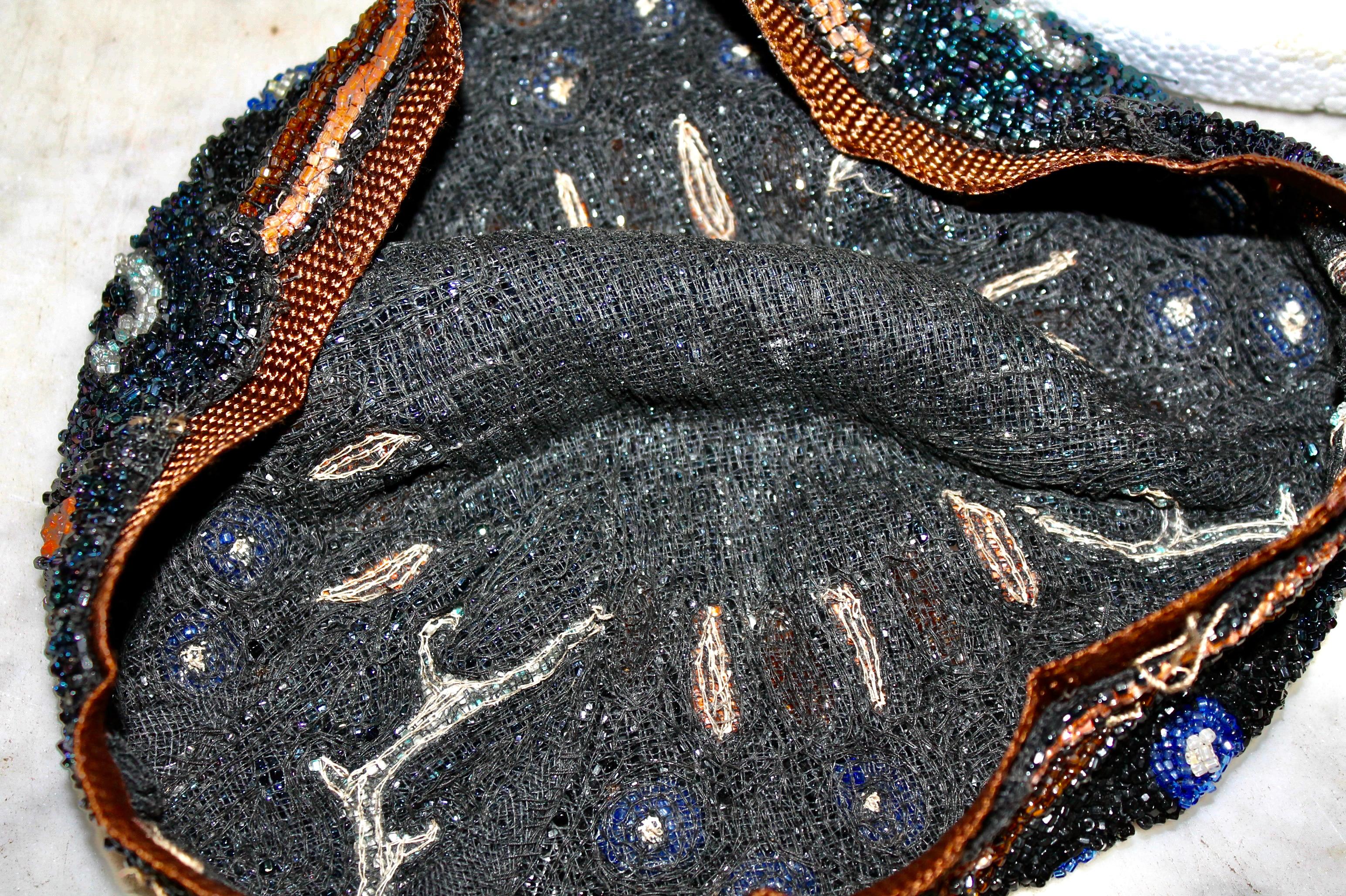 Art Deco Beaded Cloche For Sale 3