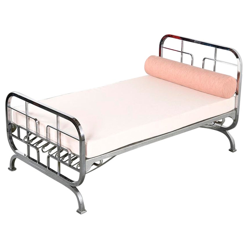 Art Deco Bed by Max Ernst Haefeli, Switzerland