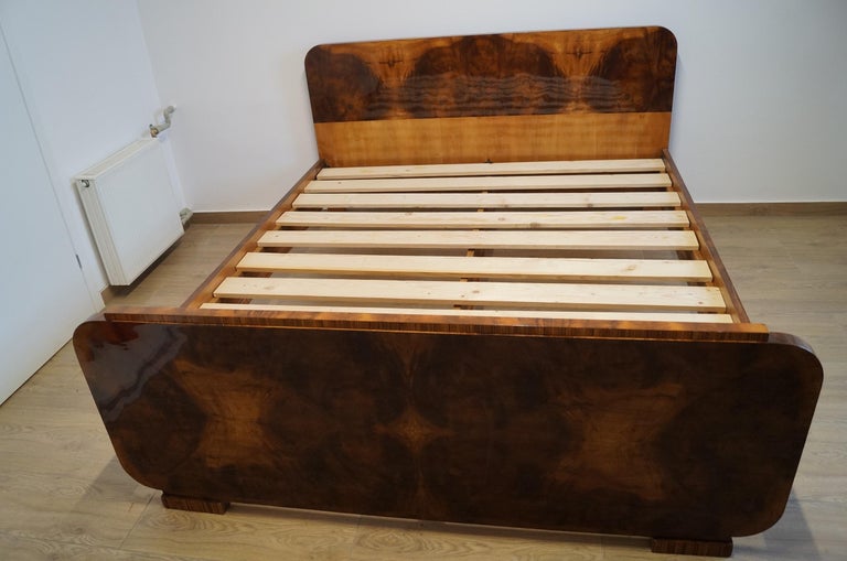 Art Deco Bed from 1940 For Sale at 1stdibs