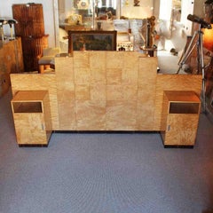 Art Deco Bed Heads and Cabinets