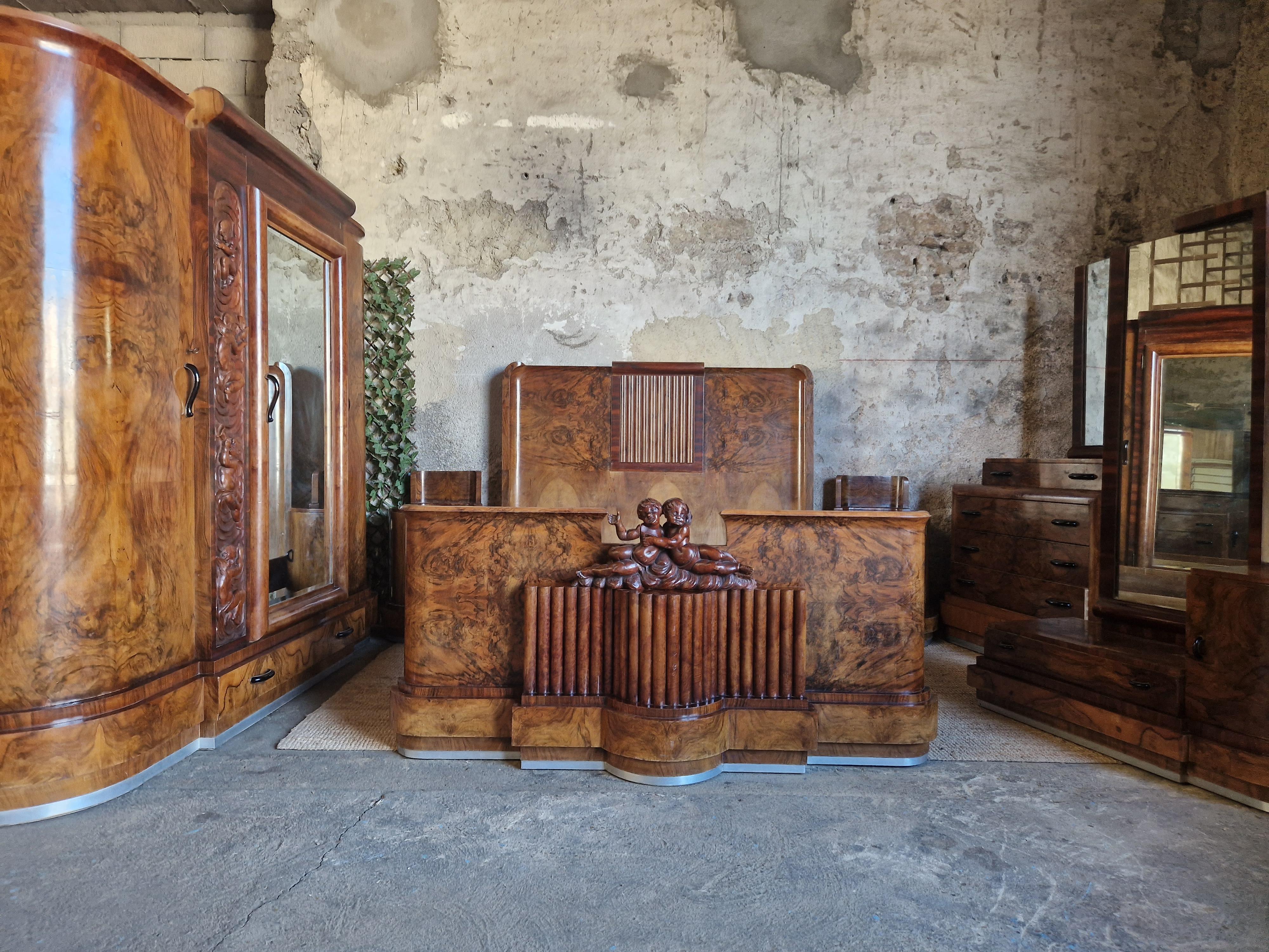 Art Deco Bedroom Set By Fratelli Conte 7