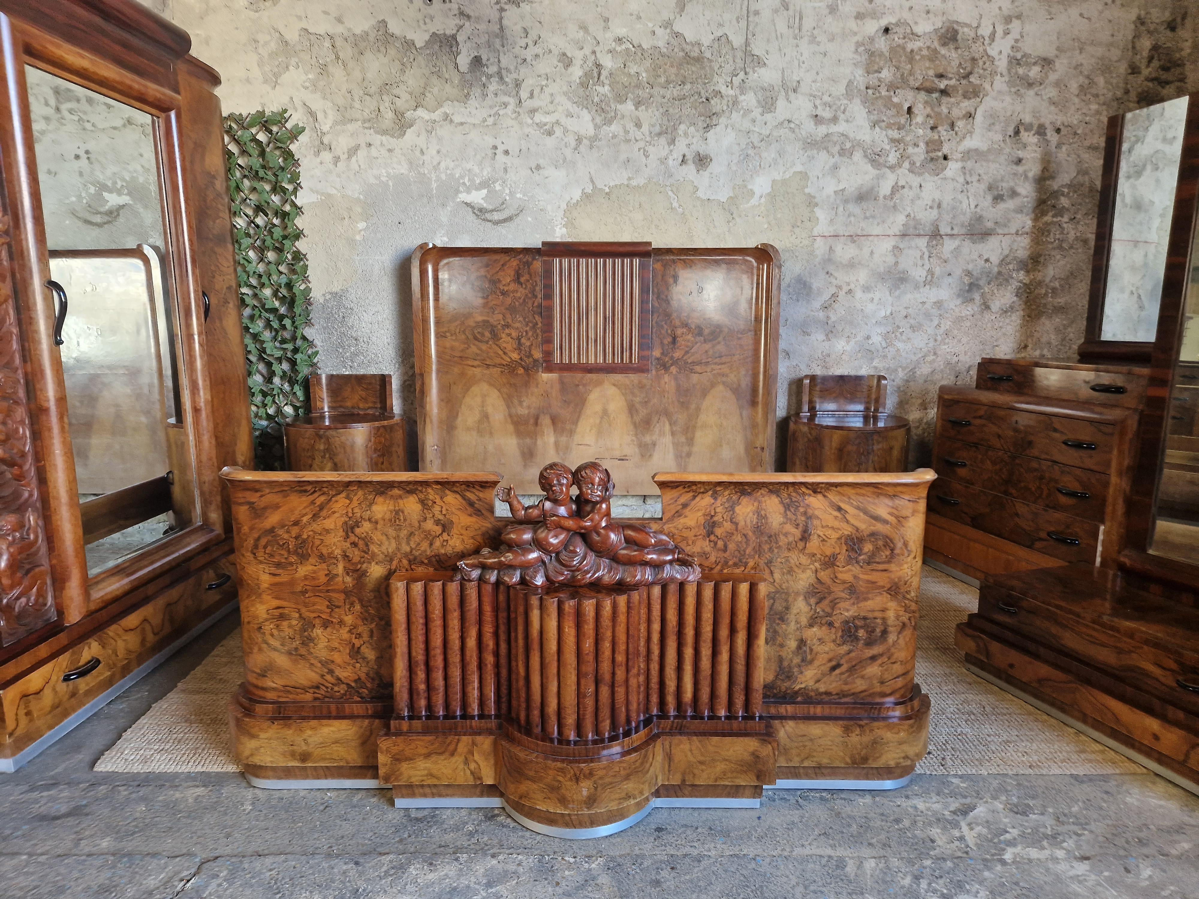 Art Deco Bedroom Set By Fratelli Conte 8