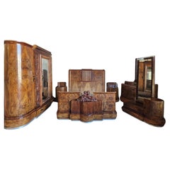 Art Deco Bedroom Set By Fratelli Conte