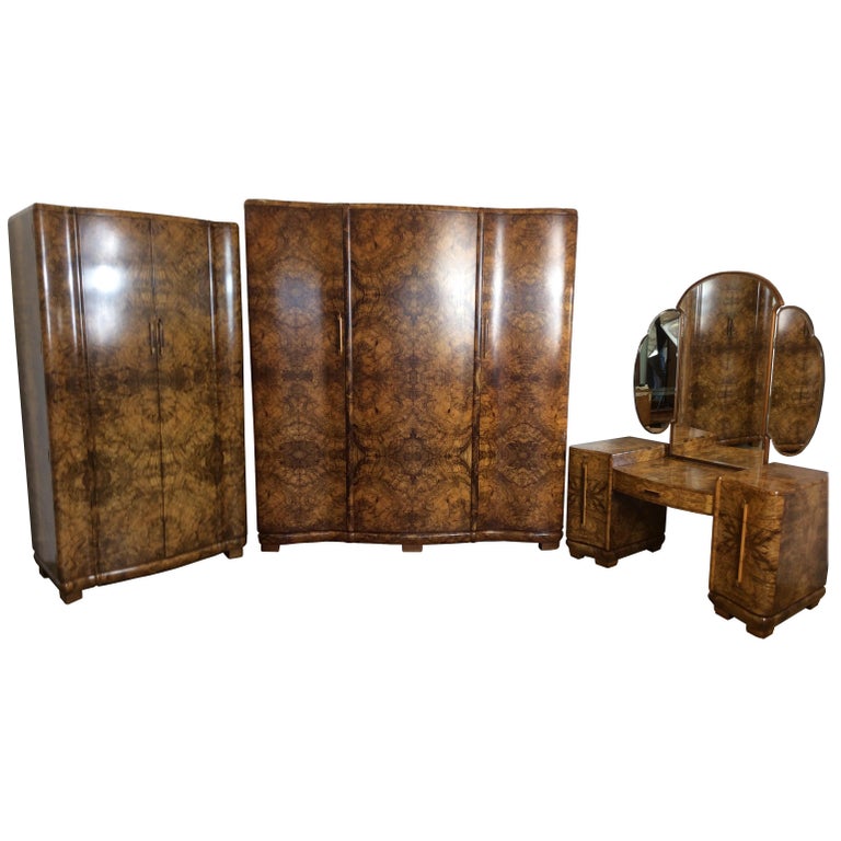 Art Deco Bedroom Suite For At 1stdibs Art Deco Bedroom Suite For