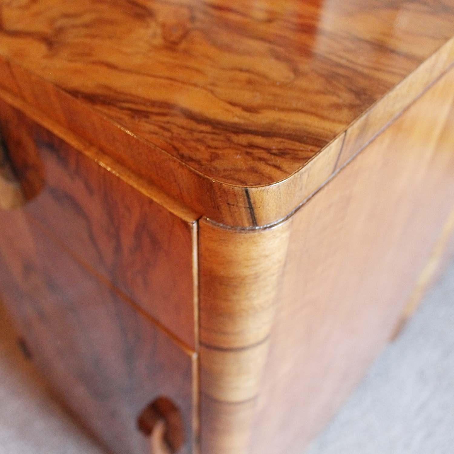 20th Century Art Deco Bedside Cabinets, circa 1930