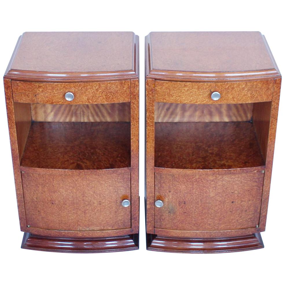 Art Deco Bedside Cabinets