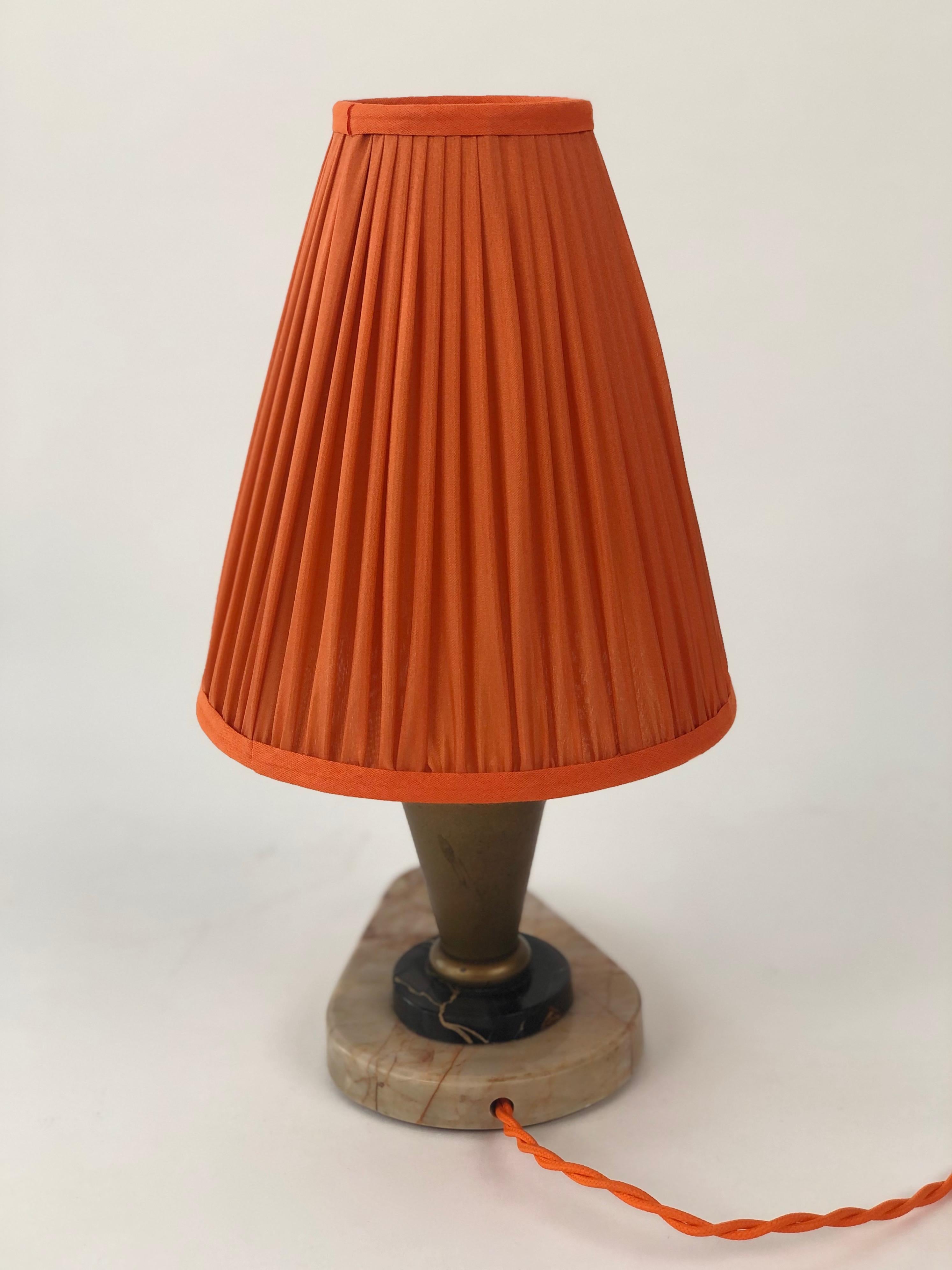 Art Deco Bedside Table lamp from the Czech Republic In Good Condition For Sale In Vienna, Austria