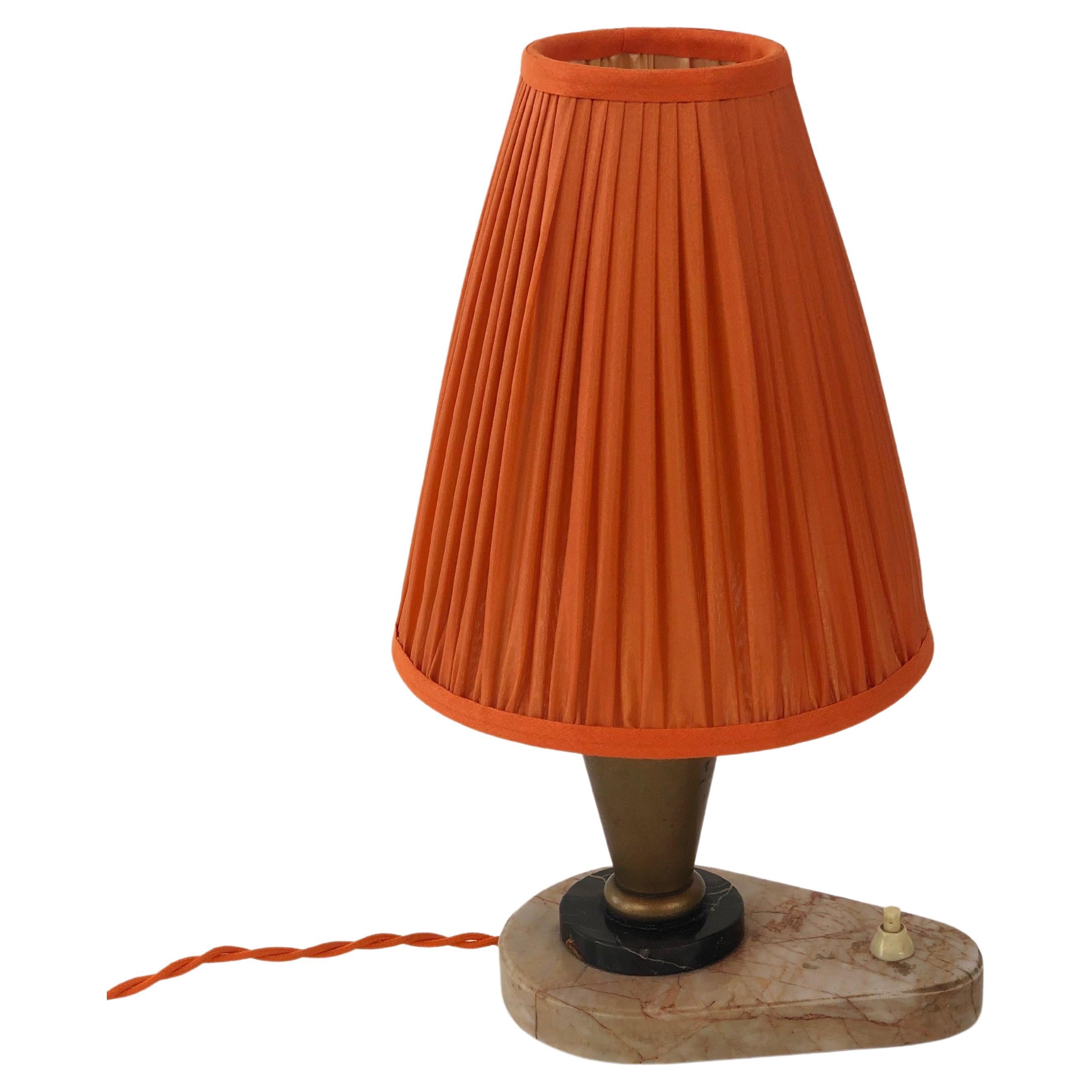 Lampe de table de chevet Art Déco de République tchèque en vente