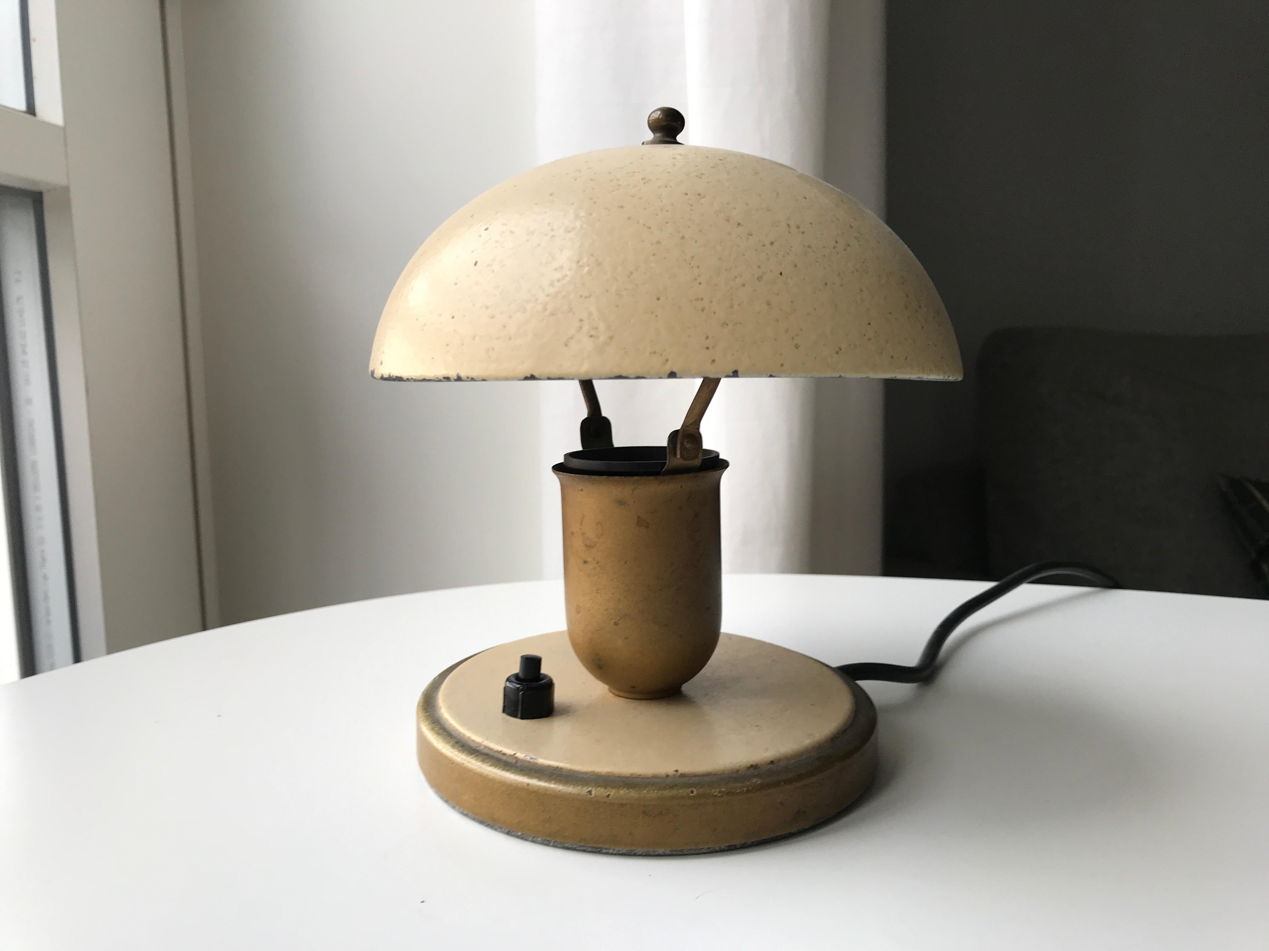 20th Century Art Deco Bedside Table Lamps