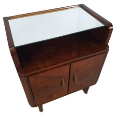 Art Decò Bedside Table with Mirror