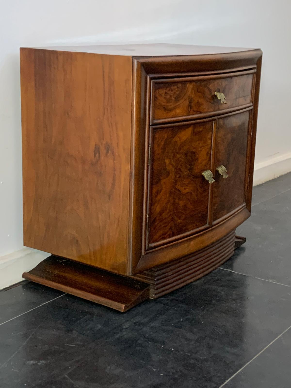 Tables de chevet Art Déco de Premuda Lissone, années 1930, lot de 2 en vente 1